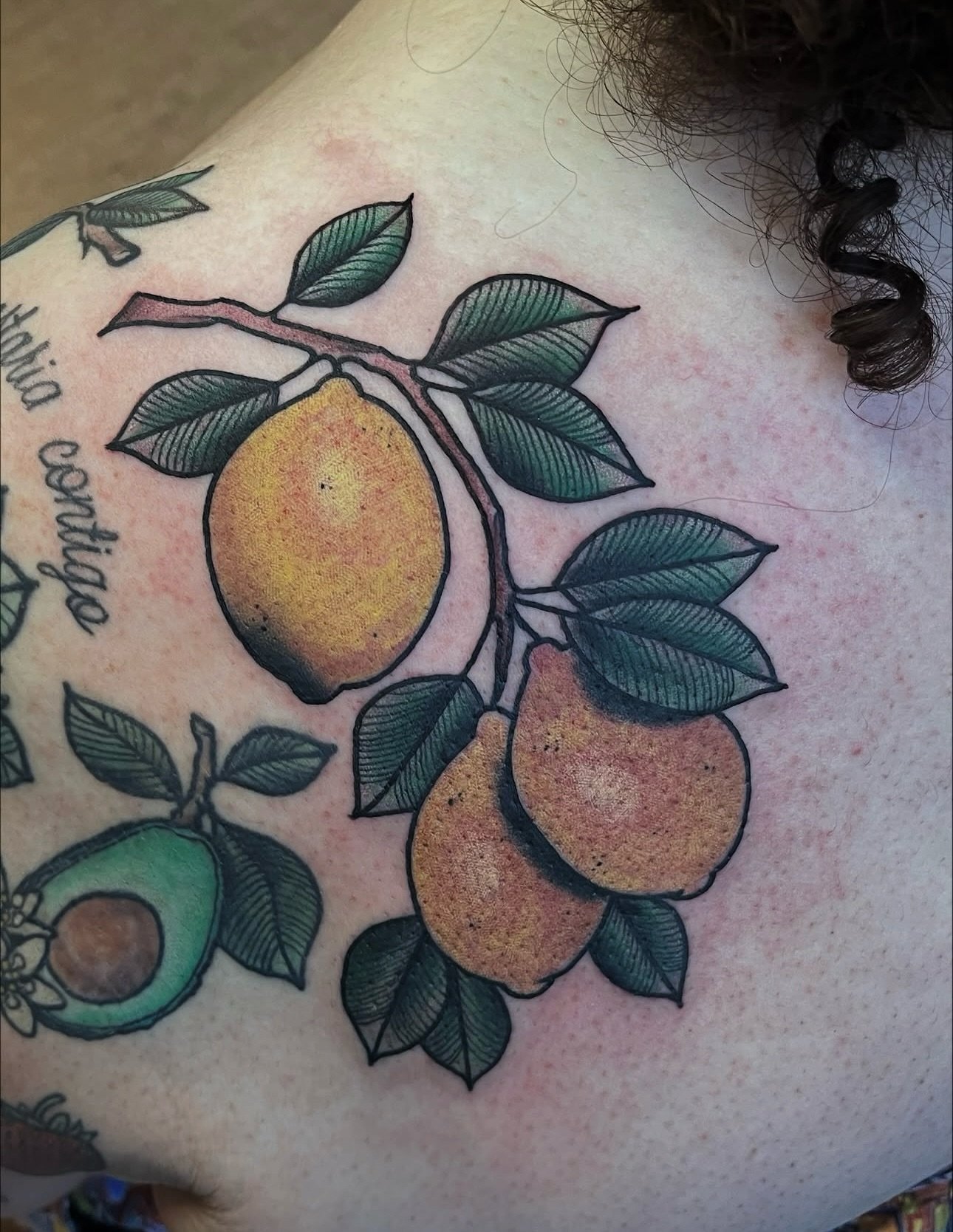 Some drawn on lemons 🍋 done by @kimberteatro 

Kimber is in shop Fridays through Tuesdays taking walk-ins and appointments. To schedule with Kimber head to her page and text the number in her bio.