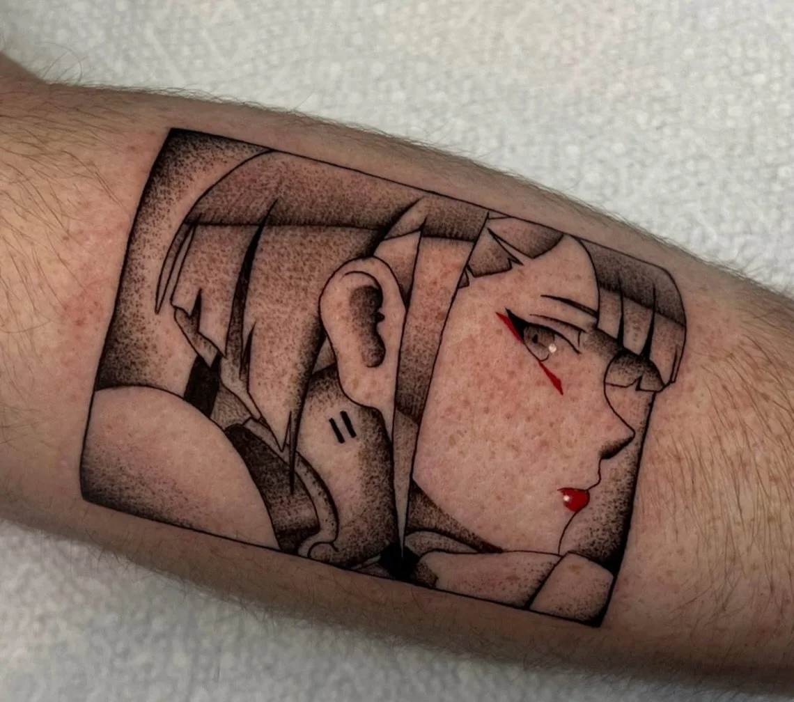A couple anime tattoos made recently by @gloomlacruz 

David has been looking to do some more like this so head over to his page and send him a DM to get scheduled

#animetattoo #animetattoos #portlandtattoo #portlandtattooshop