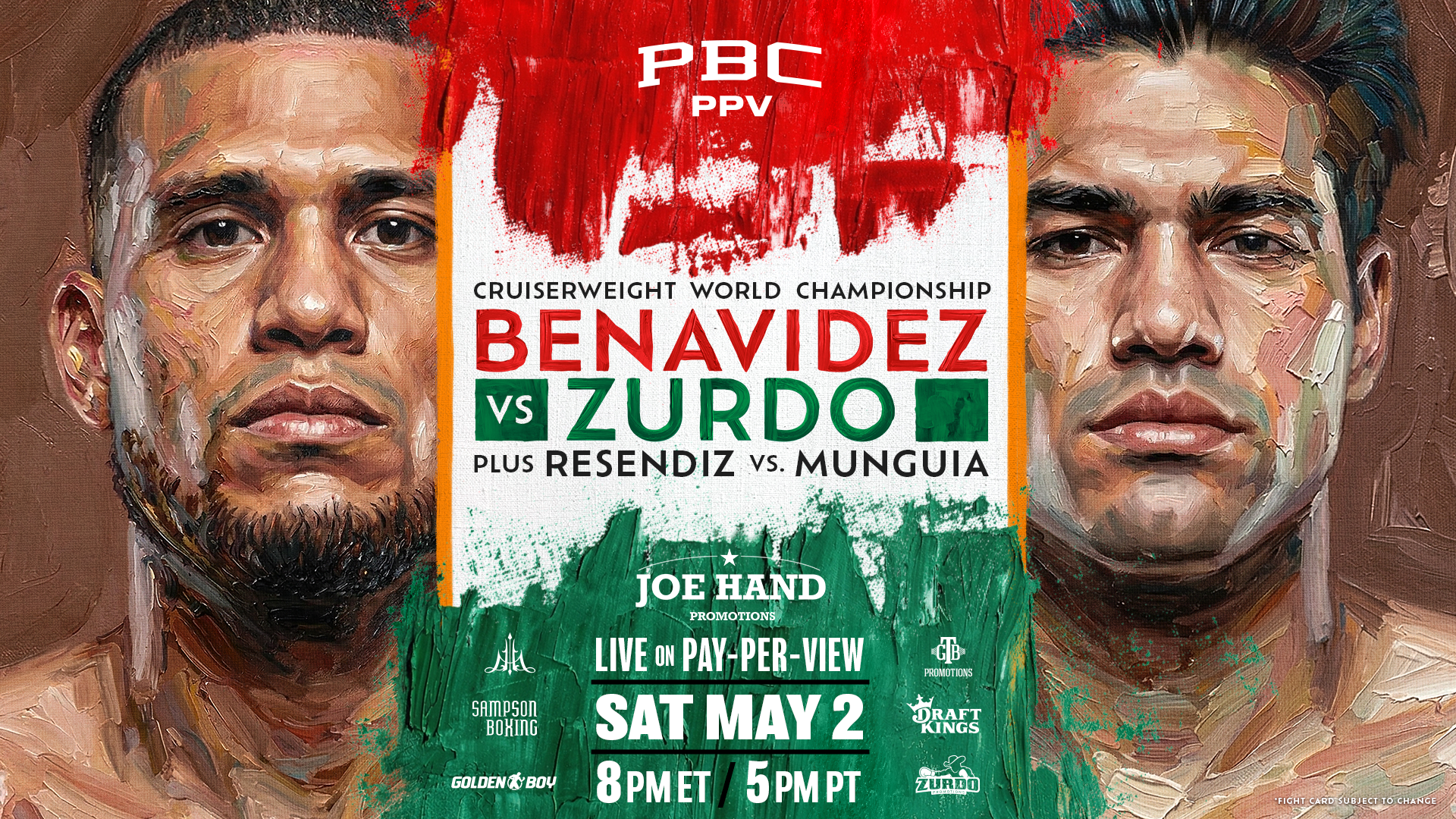 Benavidez vs Ramirez Poster