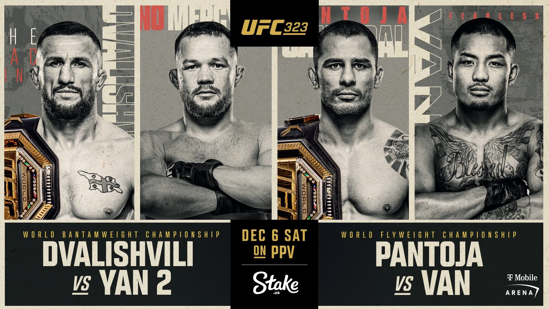 UFC 323 Poster