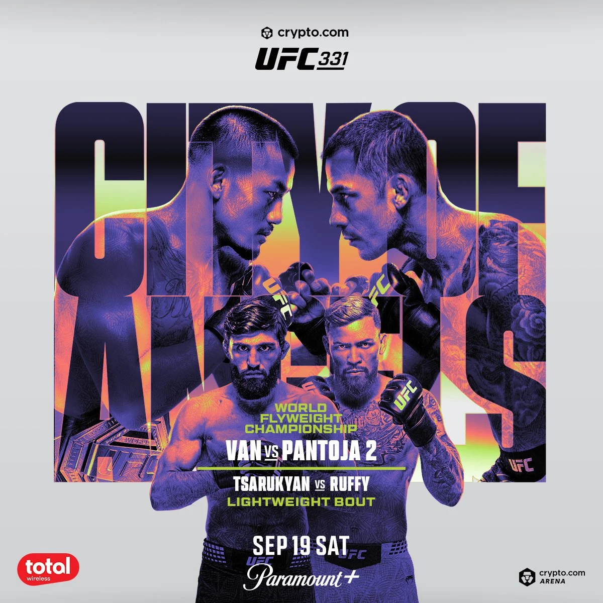 UFC 331 Poster