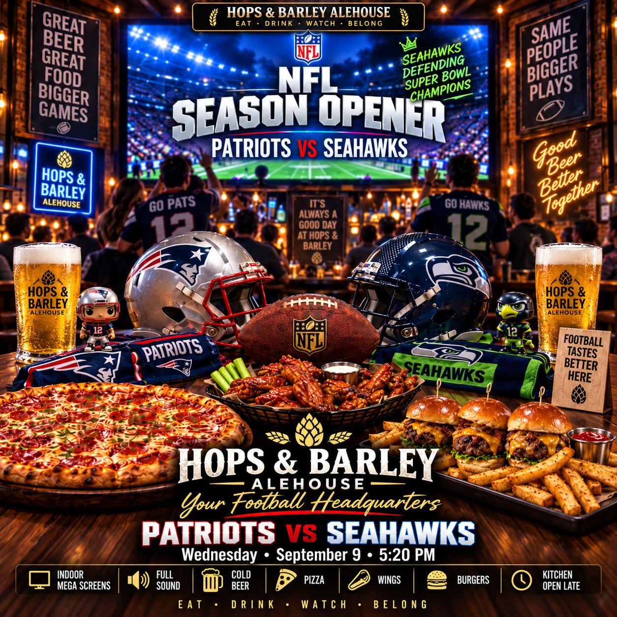 NFL Season Opener Poster