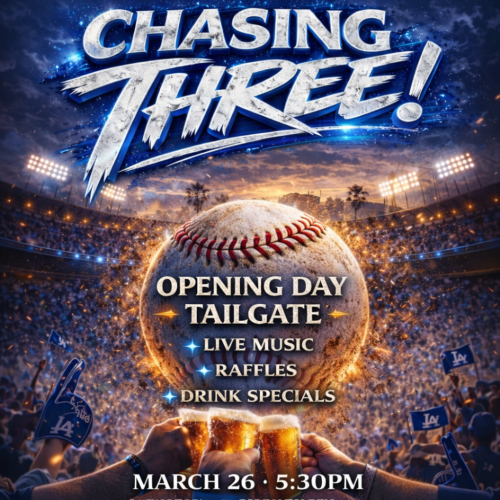 Dodgers Season Opener Poster