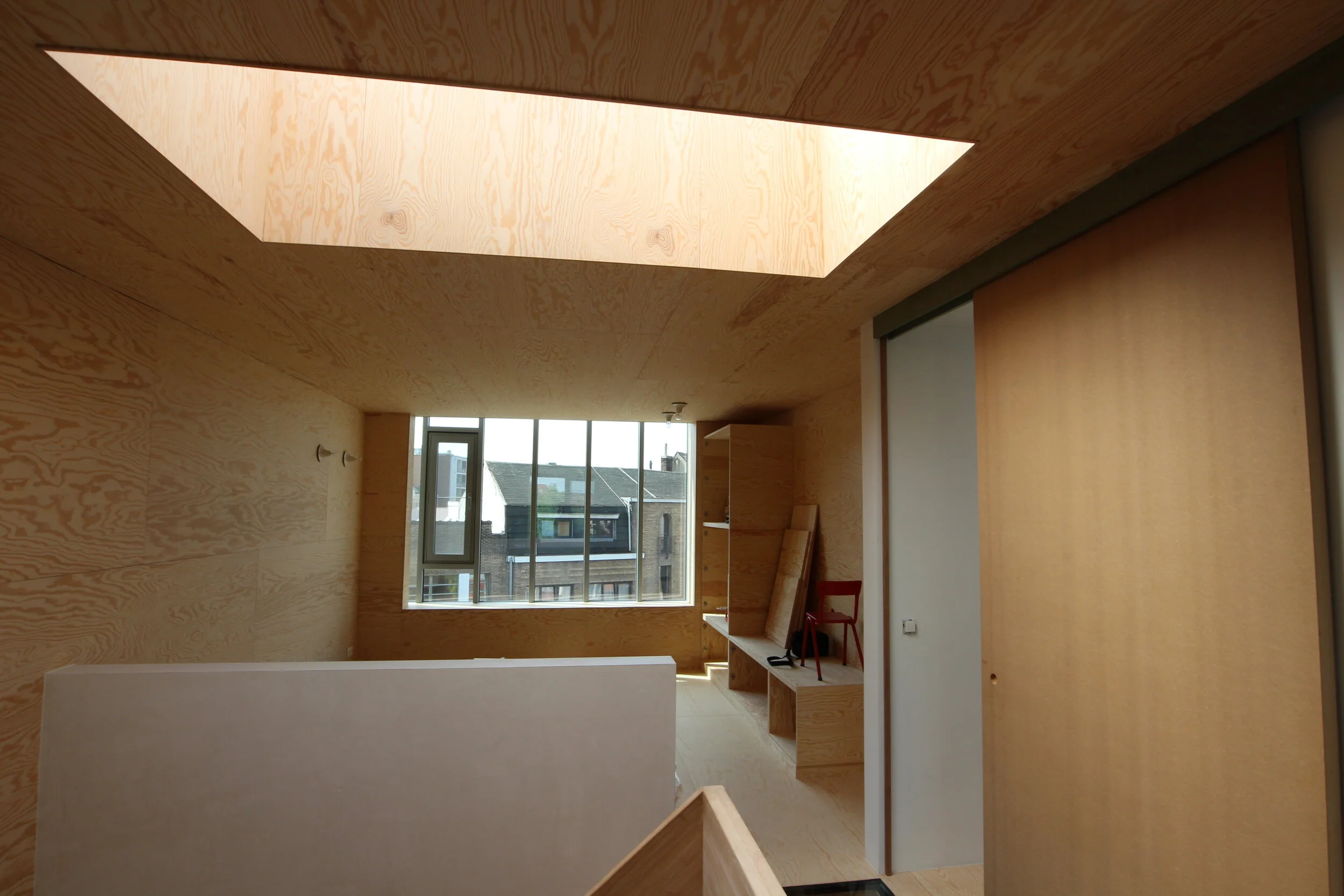 Lichtkoepel uitbreiding woning Ankerslaan