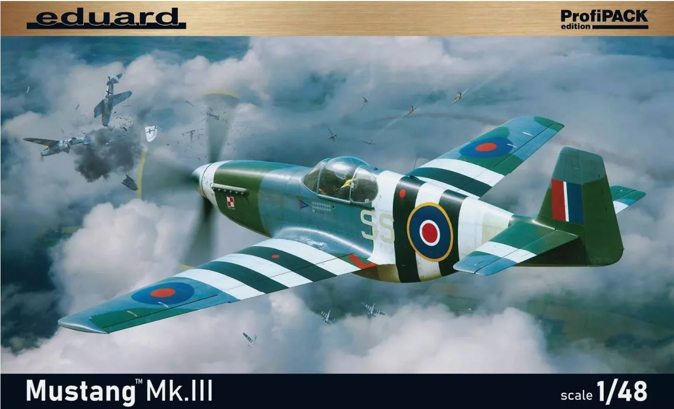 Edaurd 82109 1/48 RAF Mustang Mk III ProfiPack