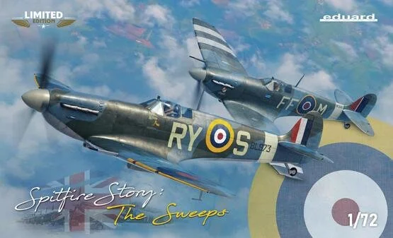 Eduard 2154 1/72 Spitfire Story the Sweeps Daul combo