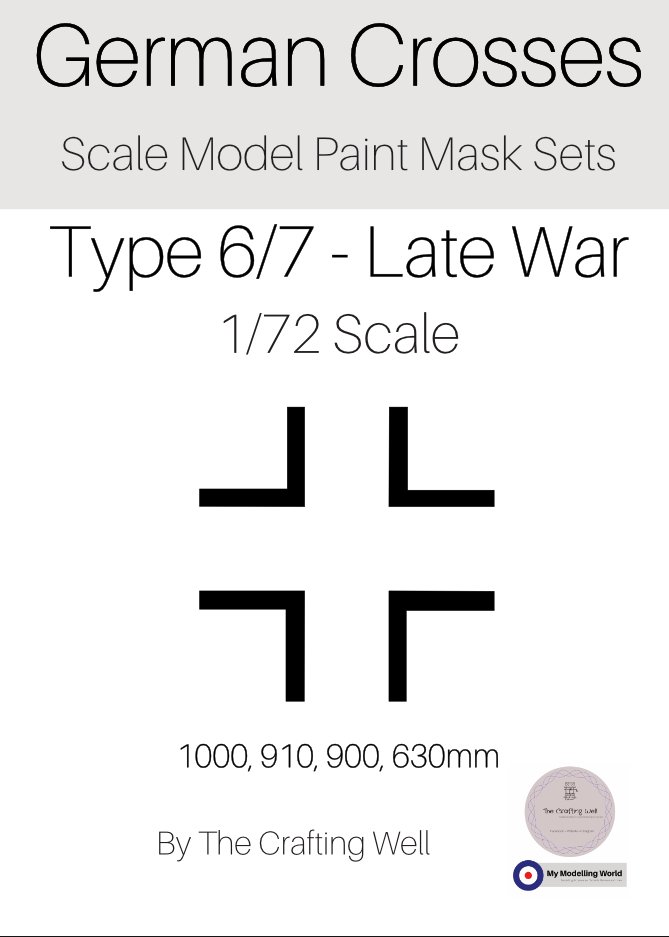German Crosses - Type 6/7 - 1/72 Scale