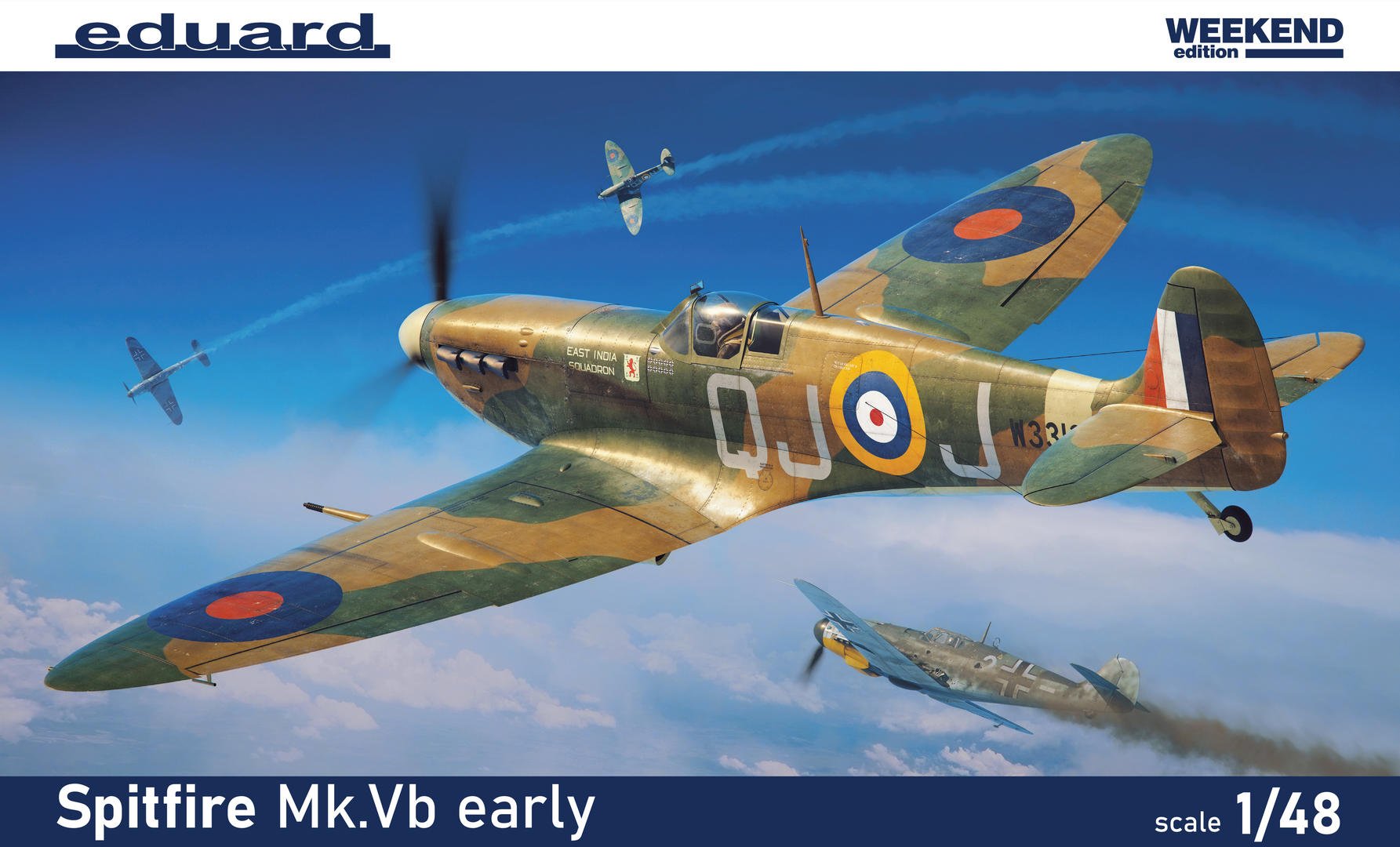 Eduard 84198 1:48 Scale WWII Supermarine Spitfire Mk.Vb Early Weekend Edition