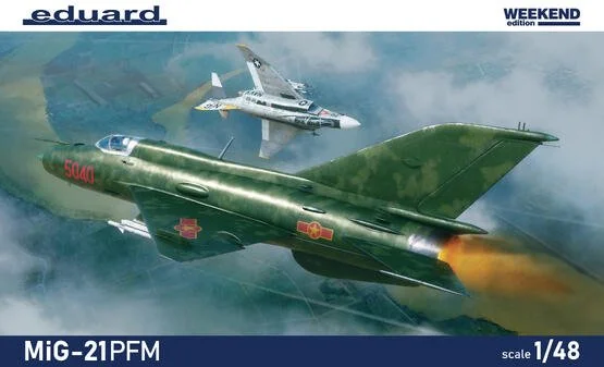 Eduard kits 84202 1:48 Mikoyan MiG-21PFM The Weekend edition