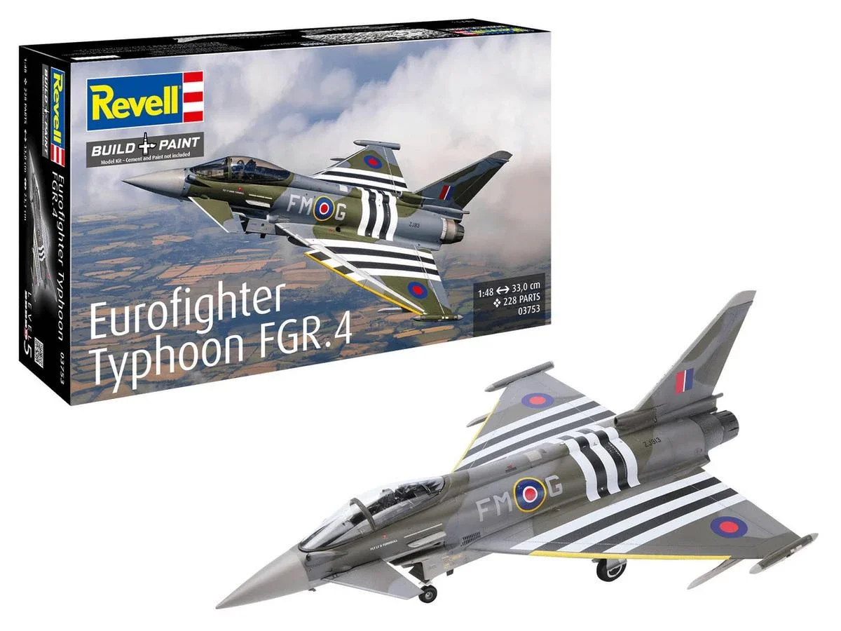 Revell 03753 1/48 Eurofighter Typhoon FGR.4 MOGGY RAF Display Team