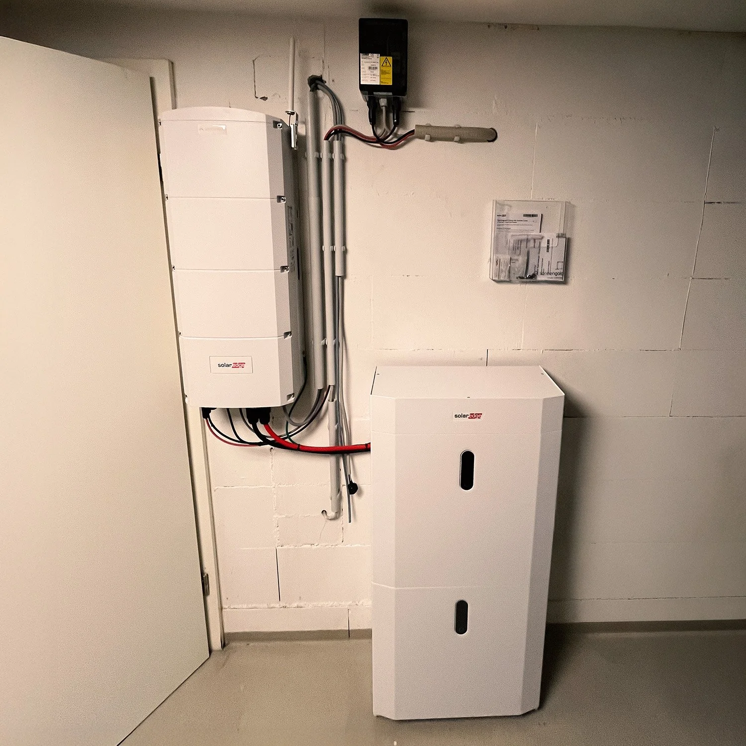 SolarEdge Home System 48V in Kellerraum