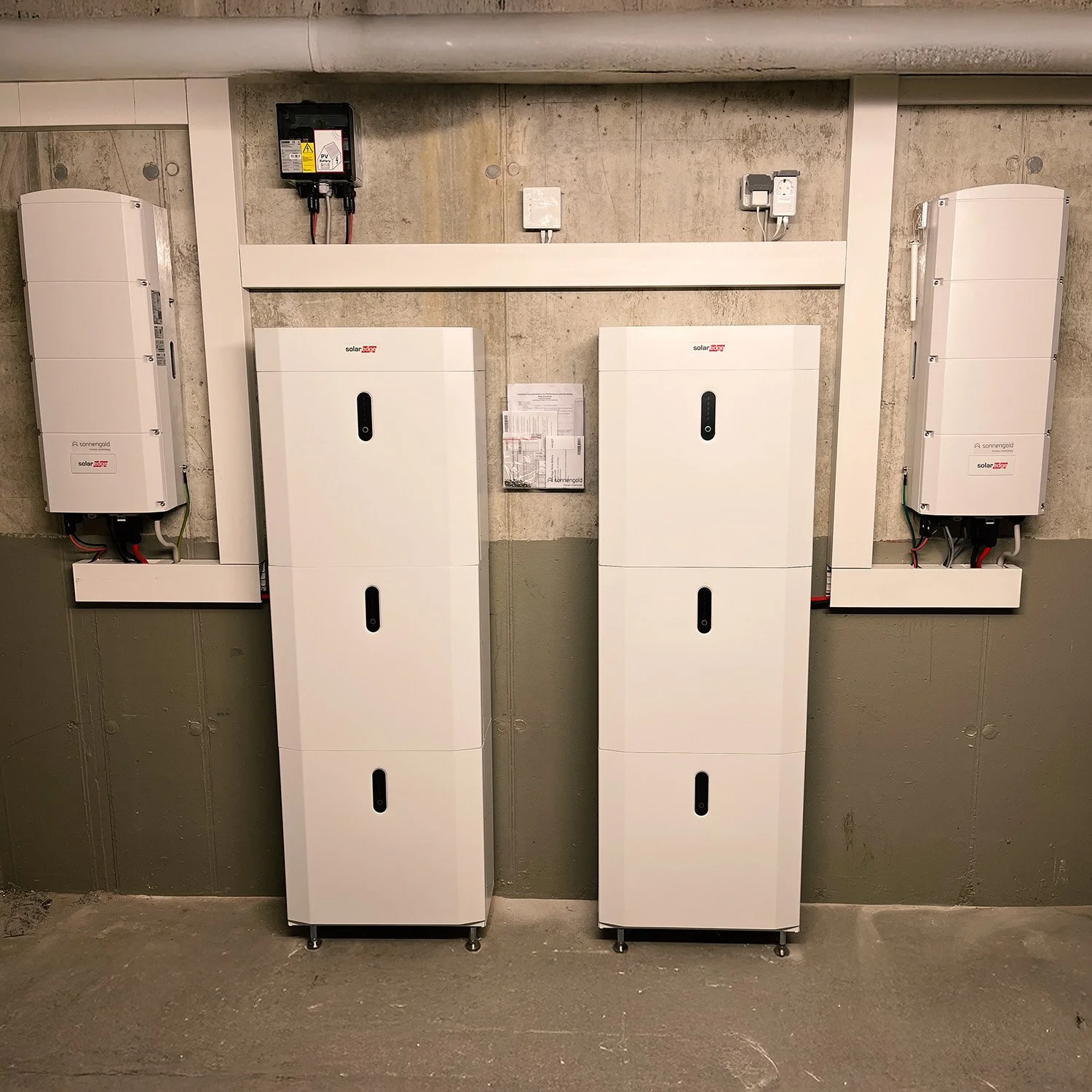 SolarEdge Wechselrichter und 48V Home Batteriespeicher