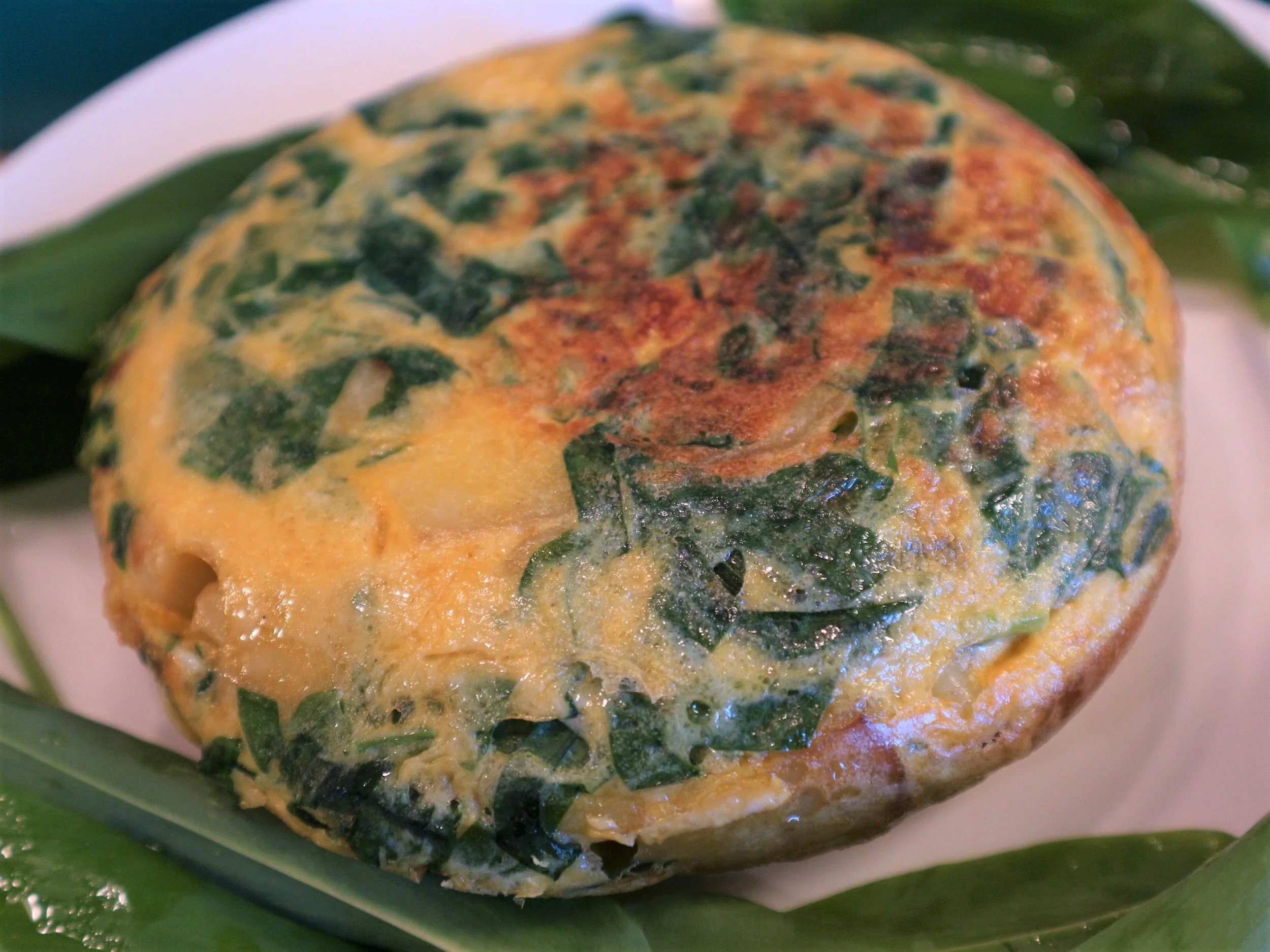 garlic leaf tortilla.JPG