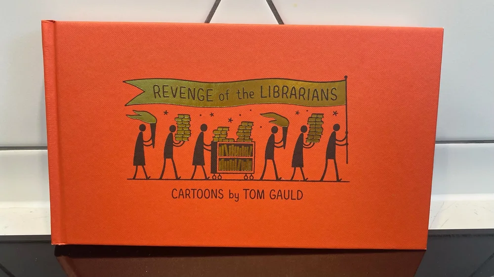 Revenge of the Librarians by Tom Gauld.