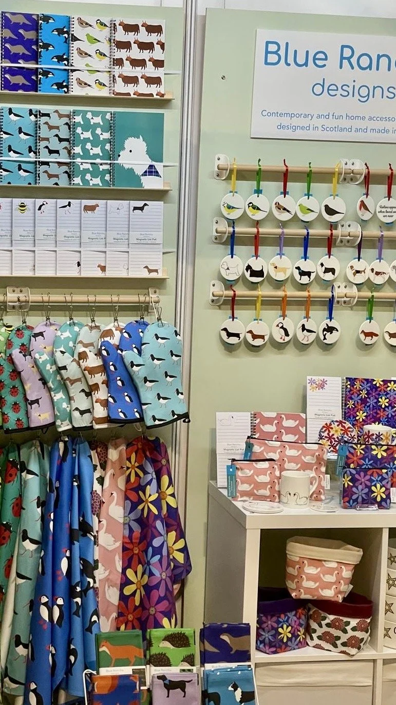 Blue Ranchu Designs at Scotland's Trade Fair
