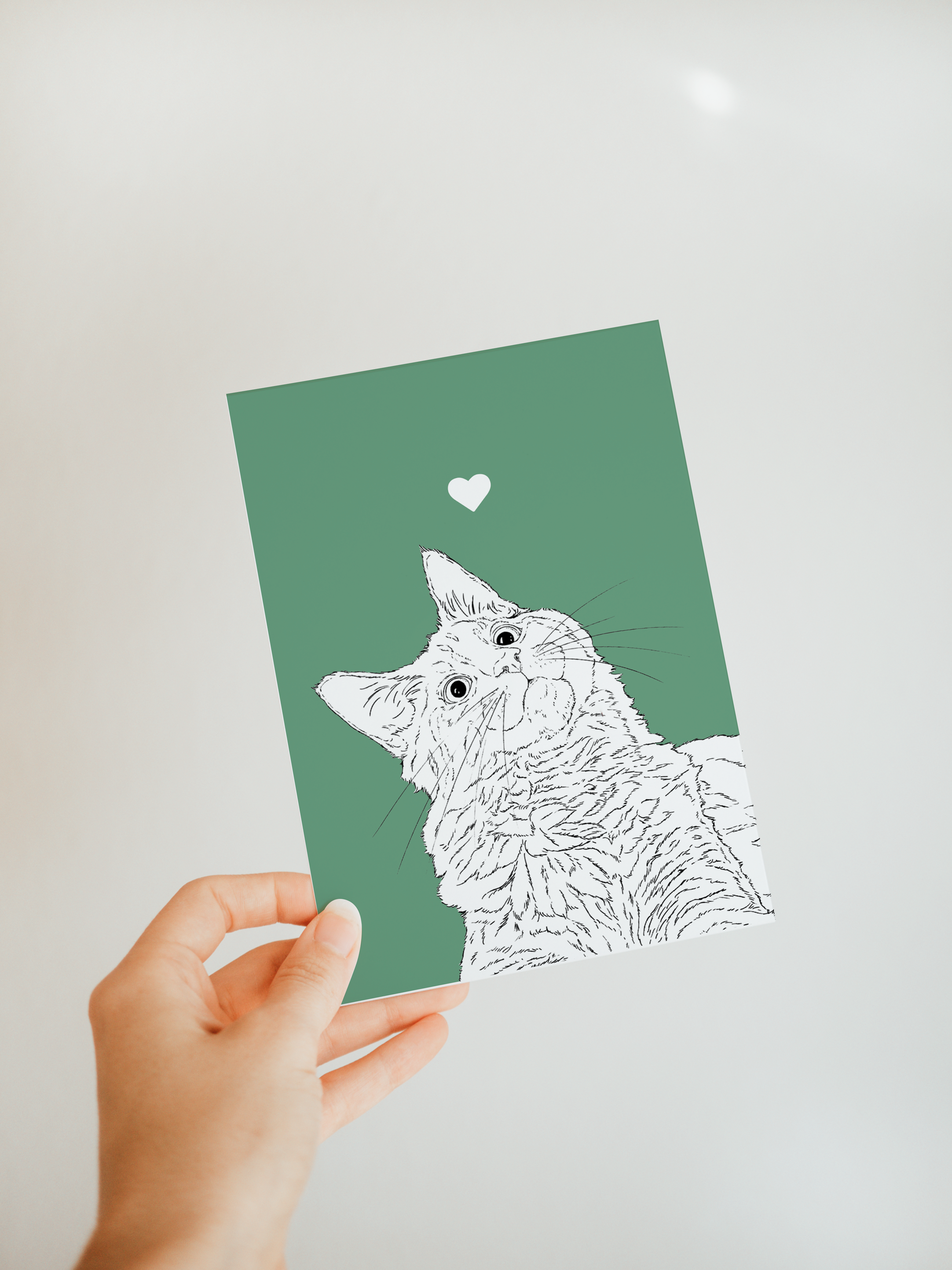 Kitty Cat A6 Card