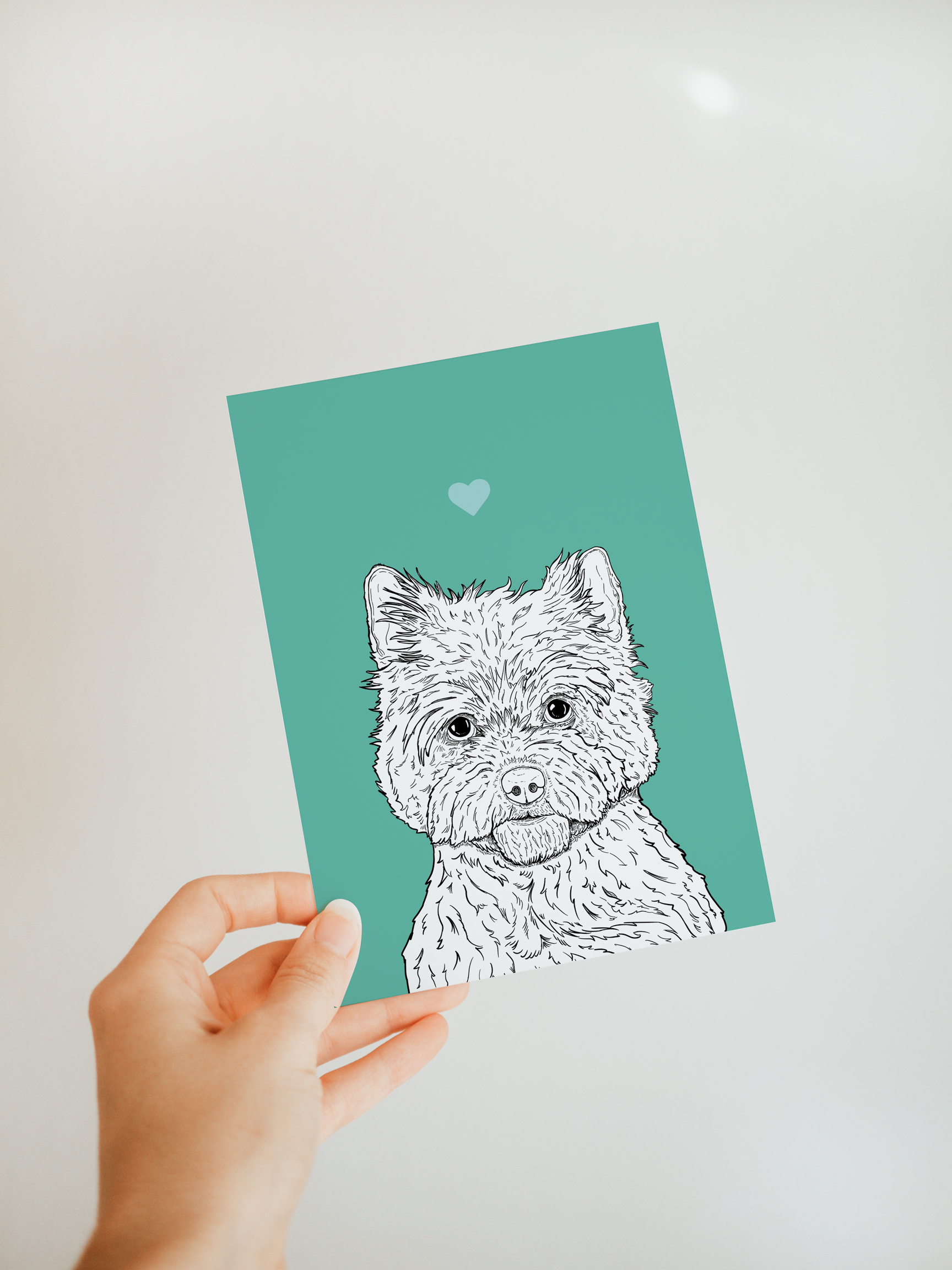 Cairn Terrier A6 Card