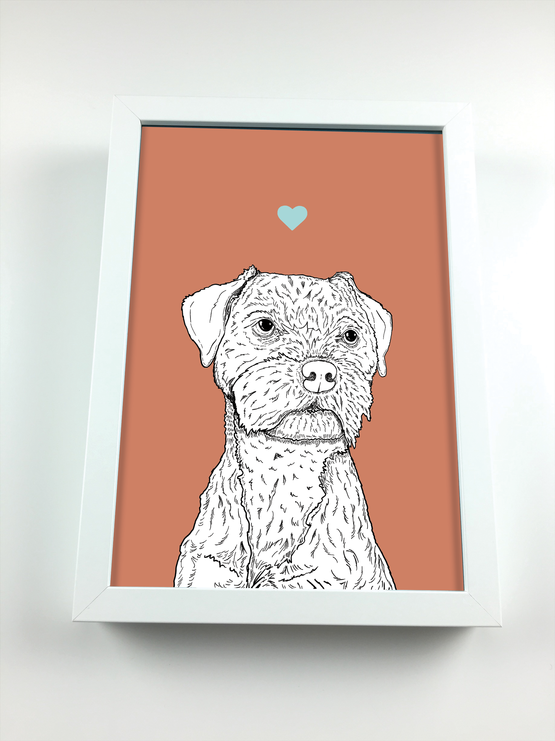 Border Terrier A4 Print