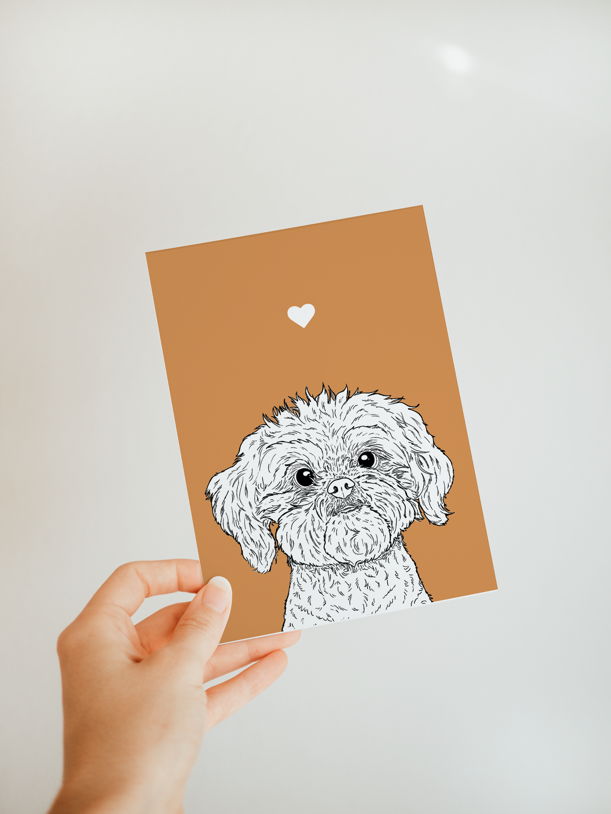Shih Tzu A6 Card
