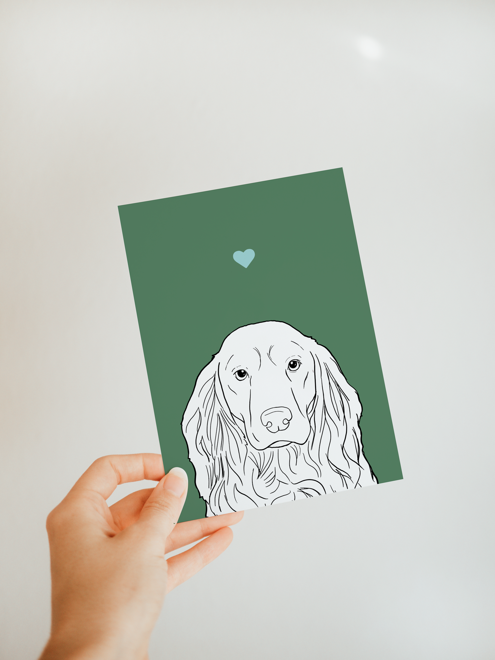 Cocker Spaniel A6 Card