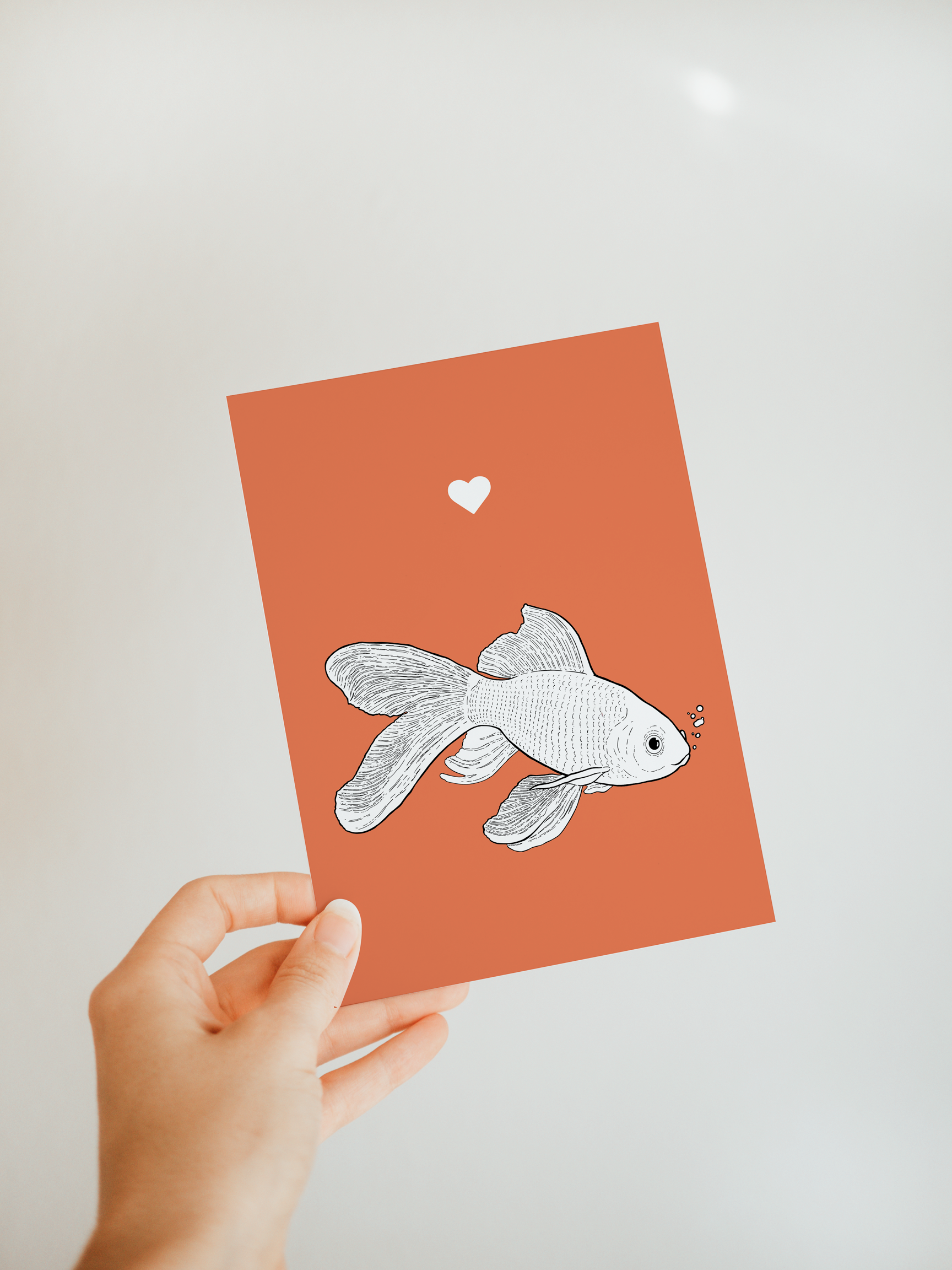 Goldfish A6 Card