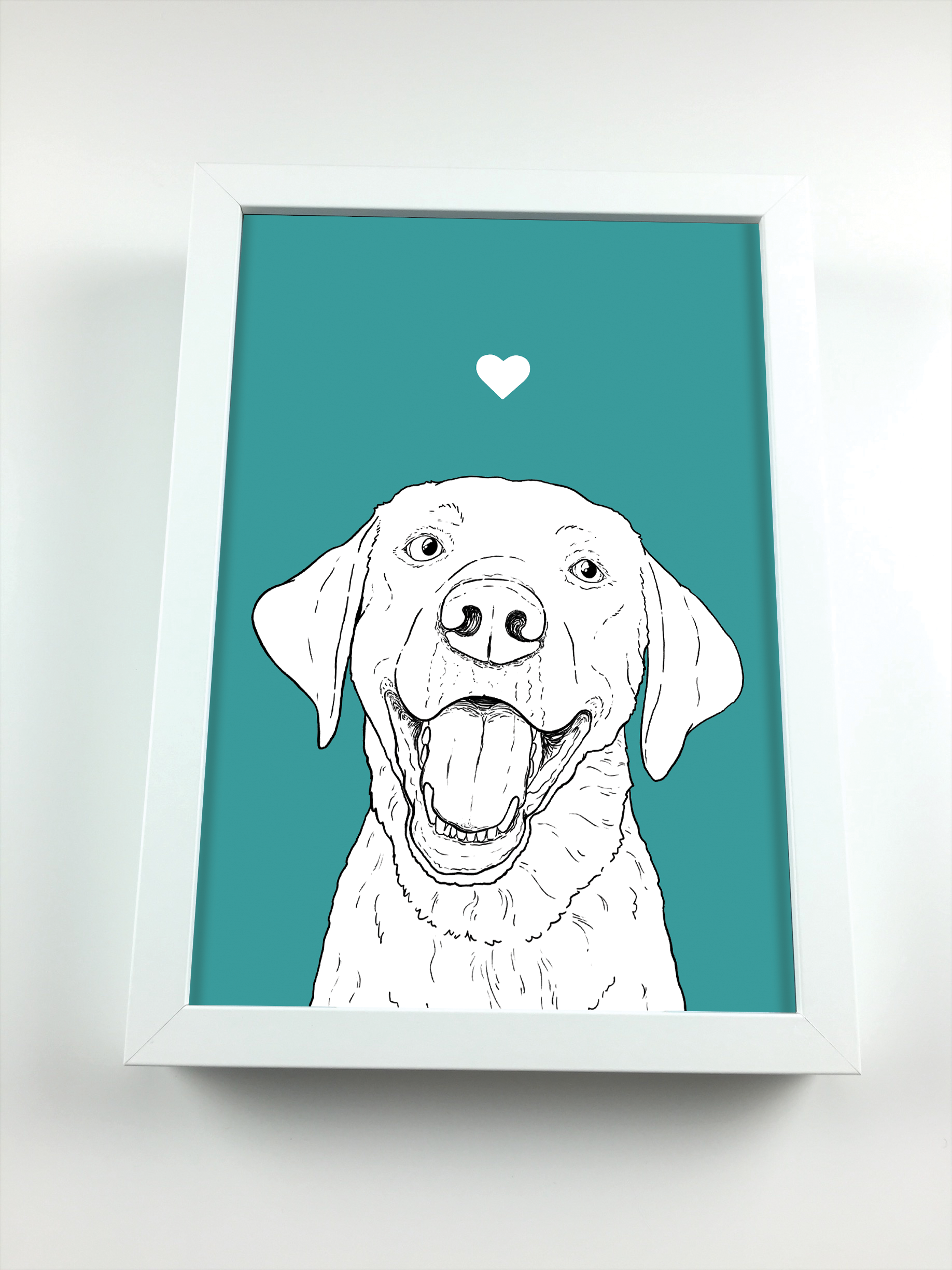 Labrador A4 Print