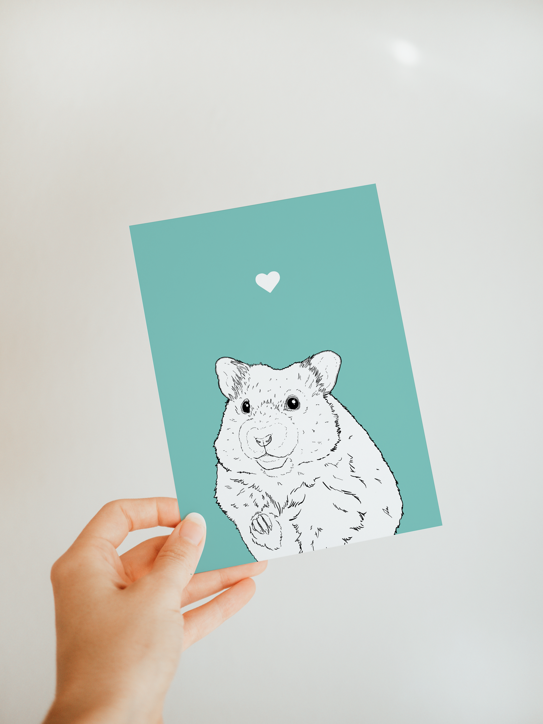 Hamster A6 Card