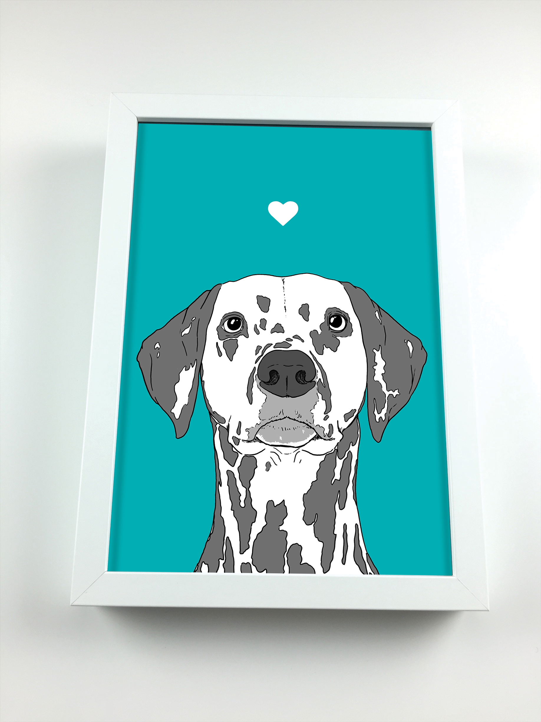 Dalmatian A4 Print