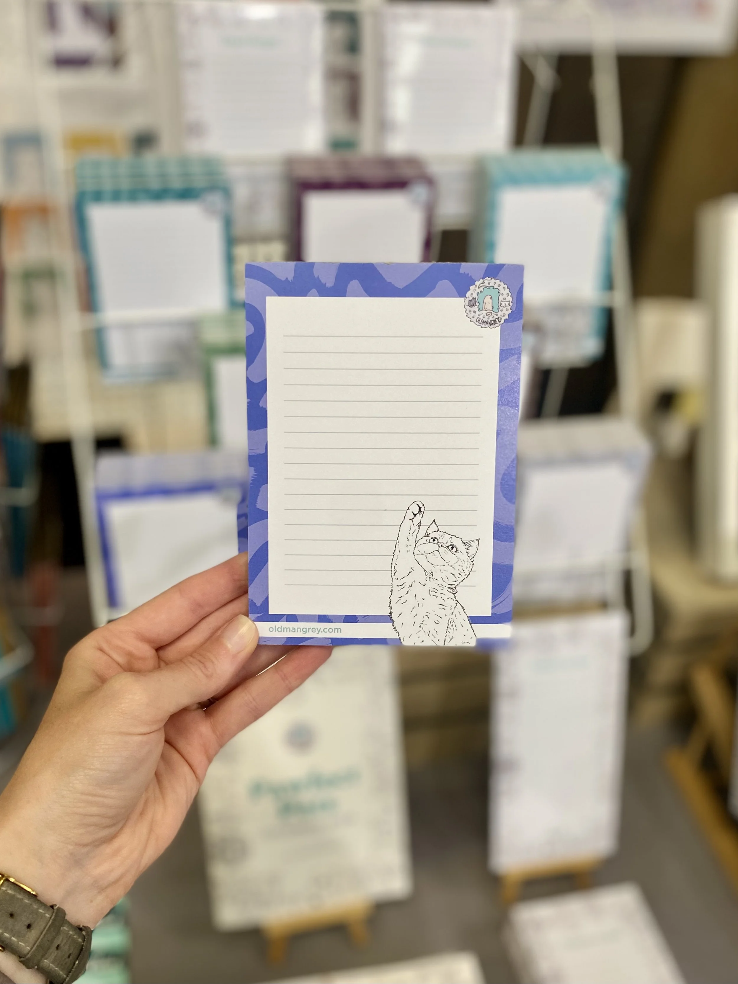 Kitten A6 Memo Pad