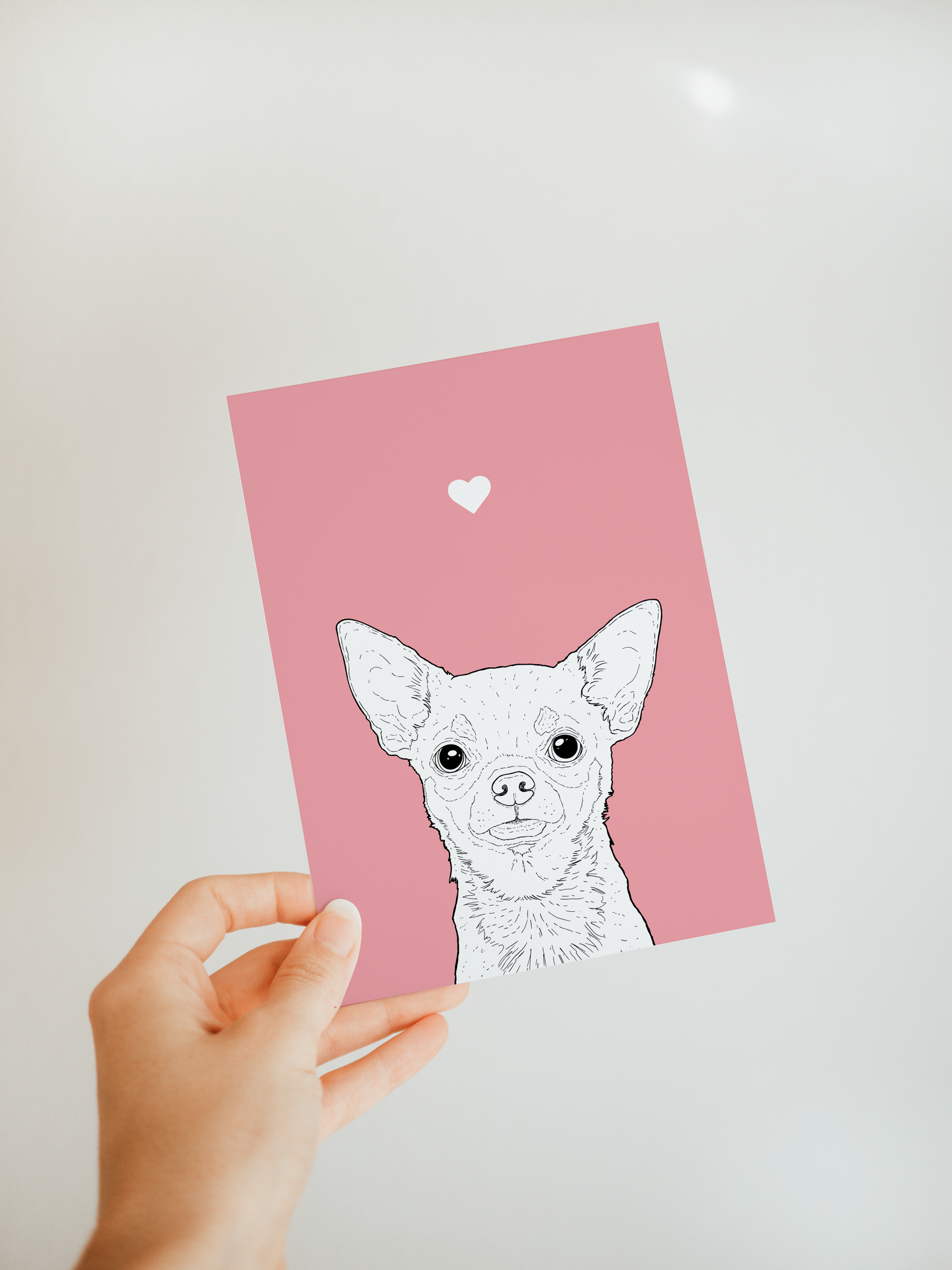 Chihuahua A6 Card