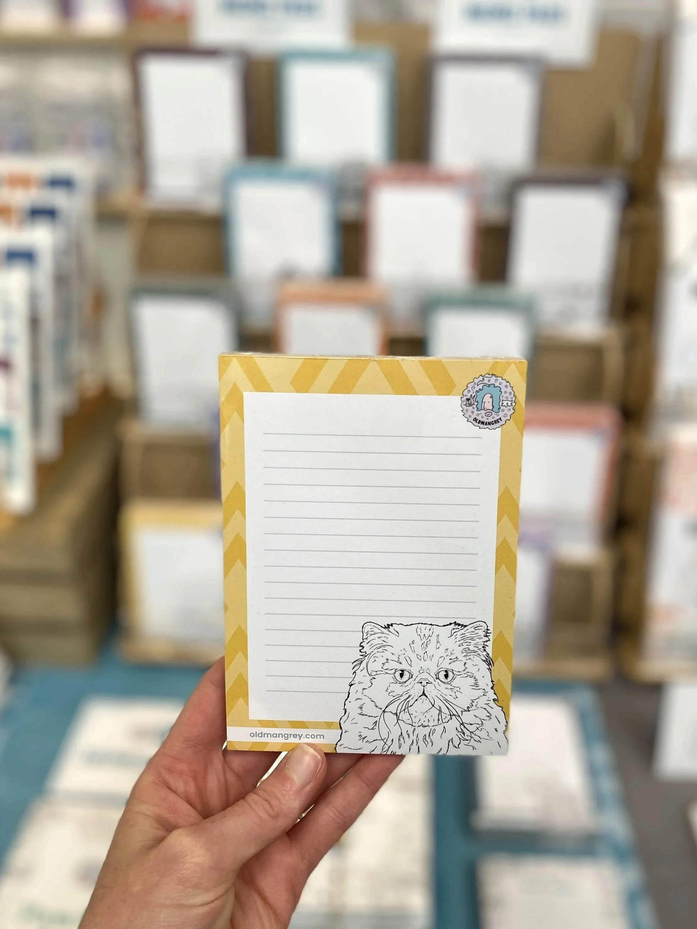Persian Cat A6 Memo Pad