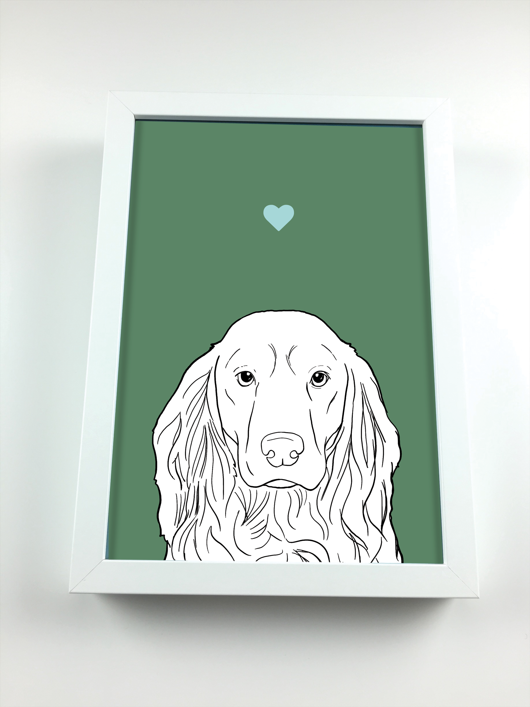 Cocker Spaniel A4 Print