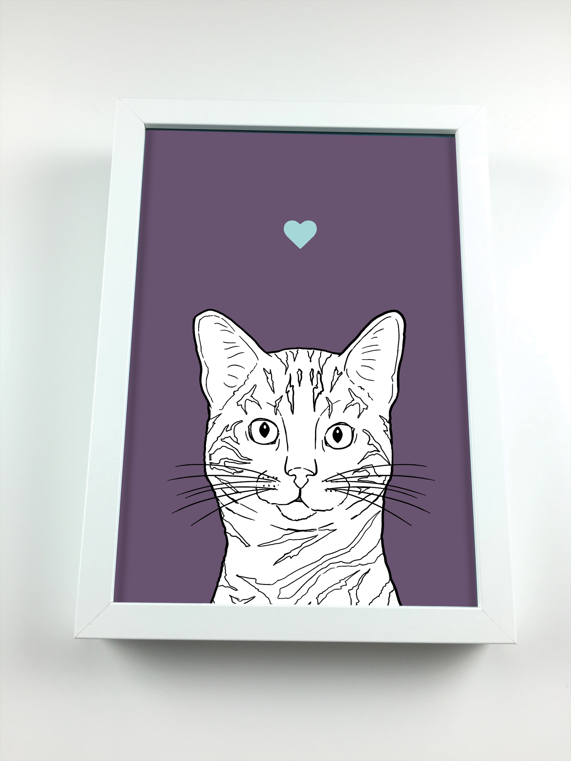 Bengal Cat A4 Print