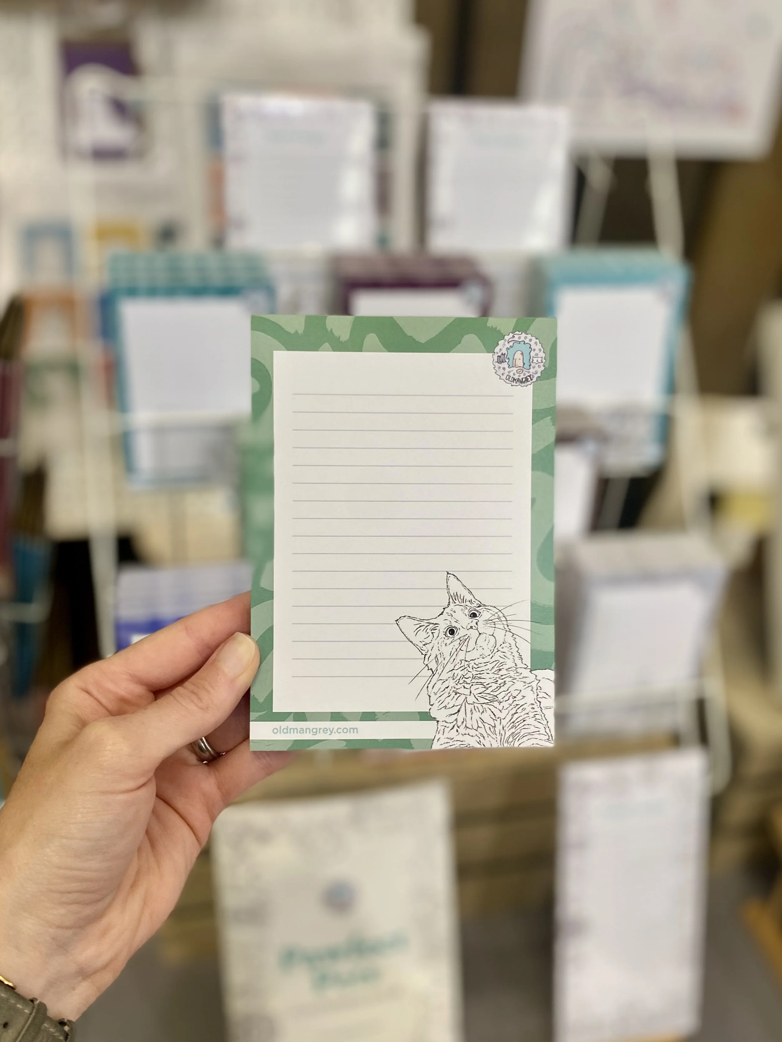 Kitty Cat A6 Memo Pad