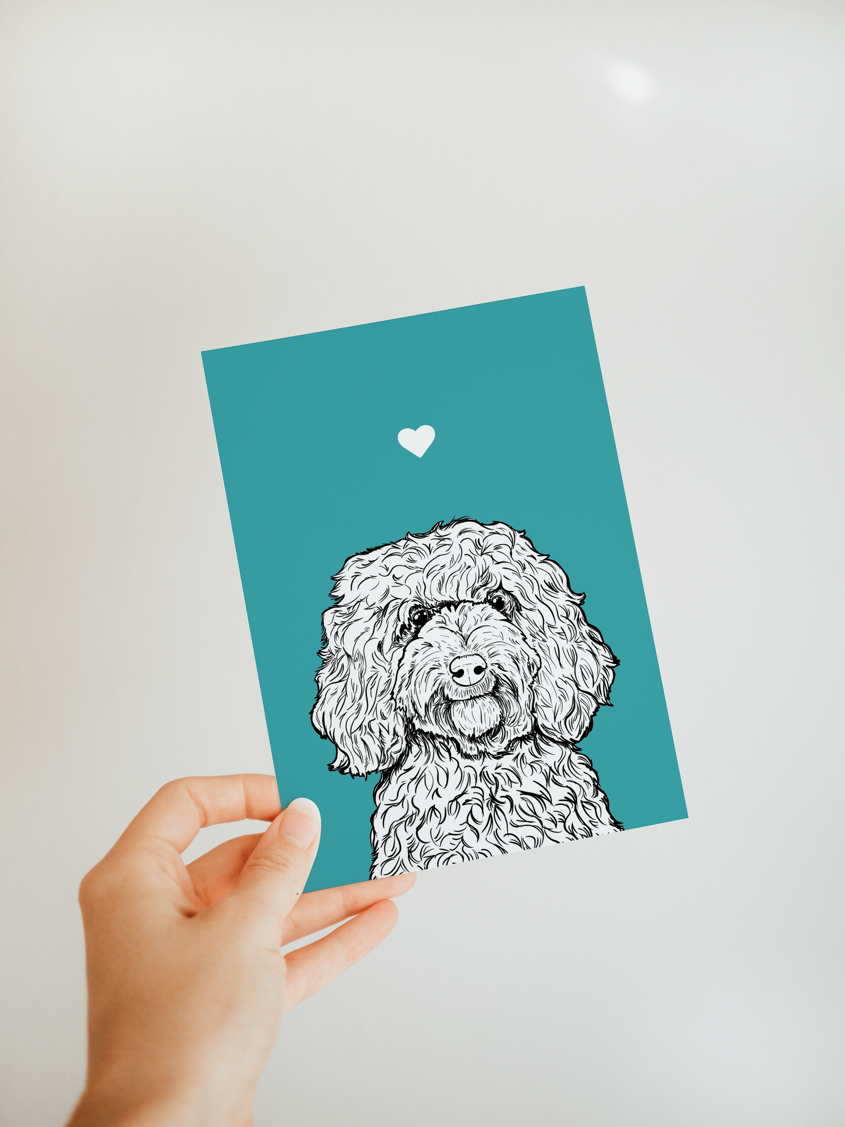 Cockapoo A6 Card
