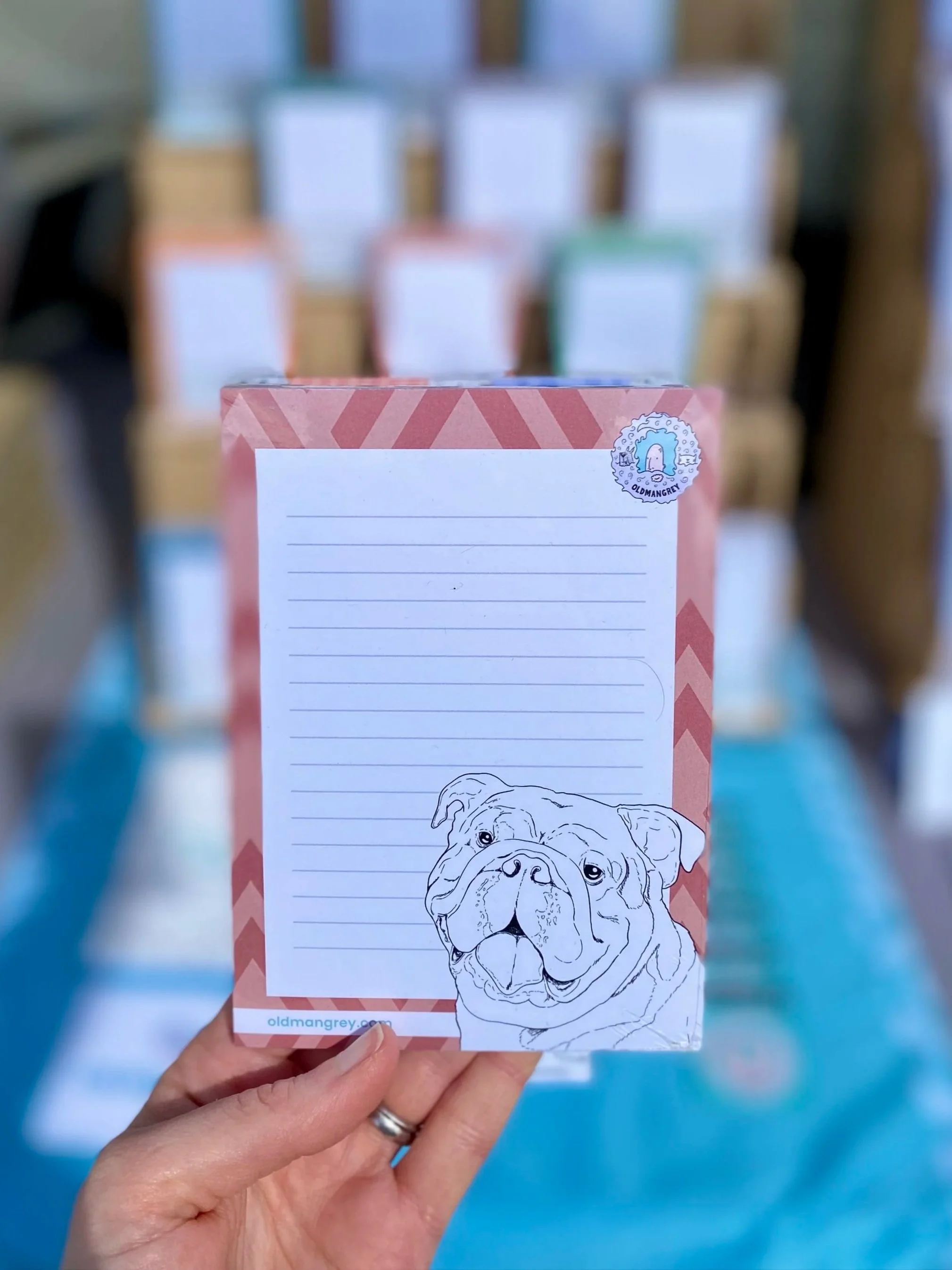 Bulldog A6 Memo Pad