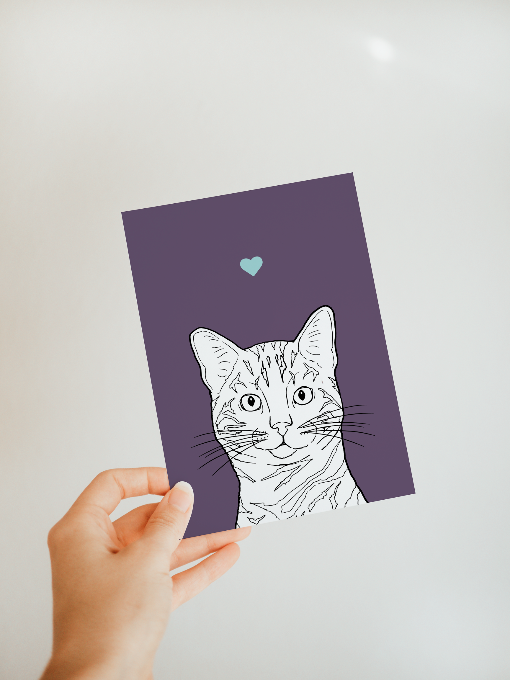 Bengal Cat A6 Card