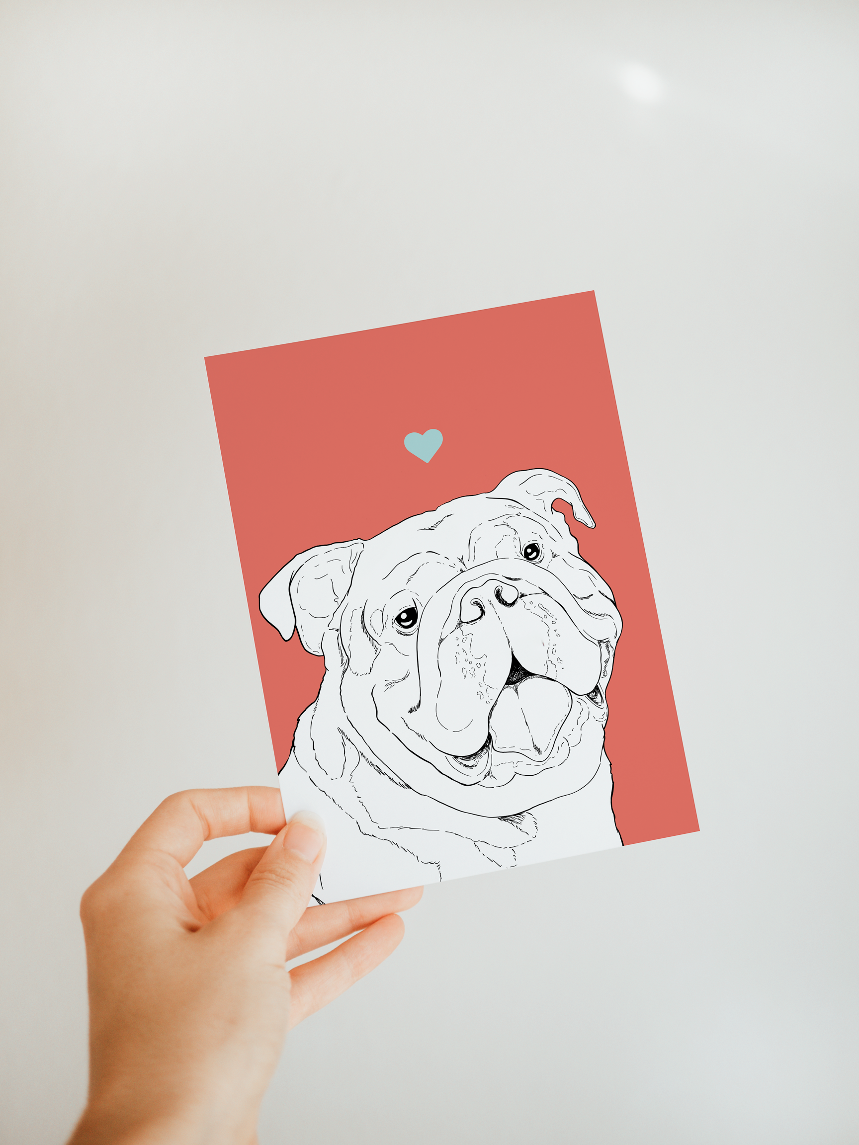 Bulldog A6 Card