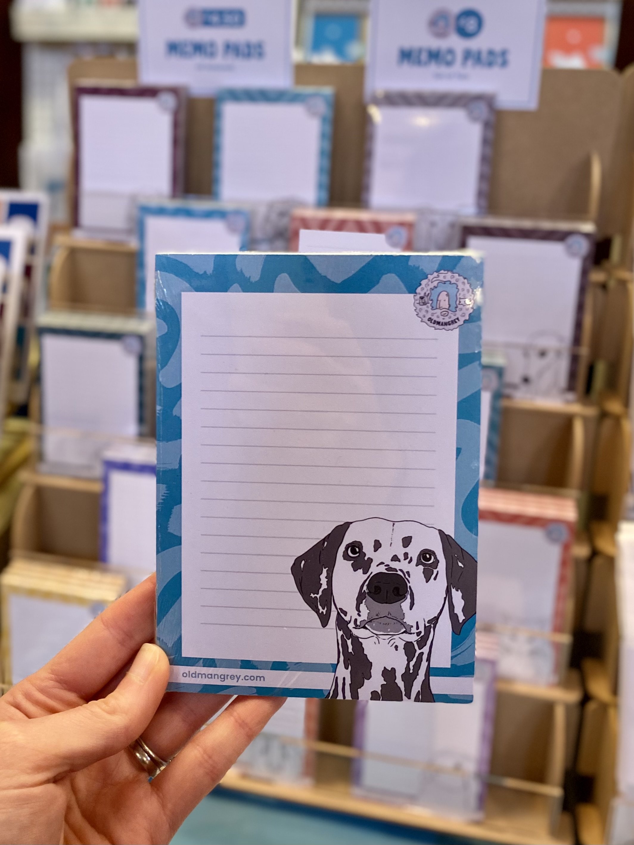 Dalmatian Dog A6 Memo Pad