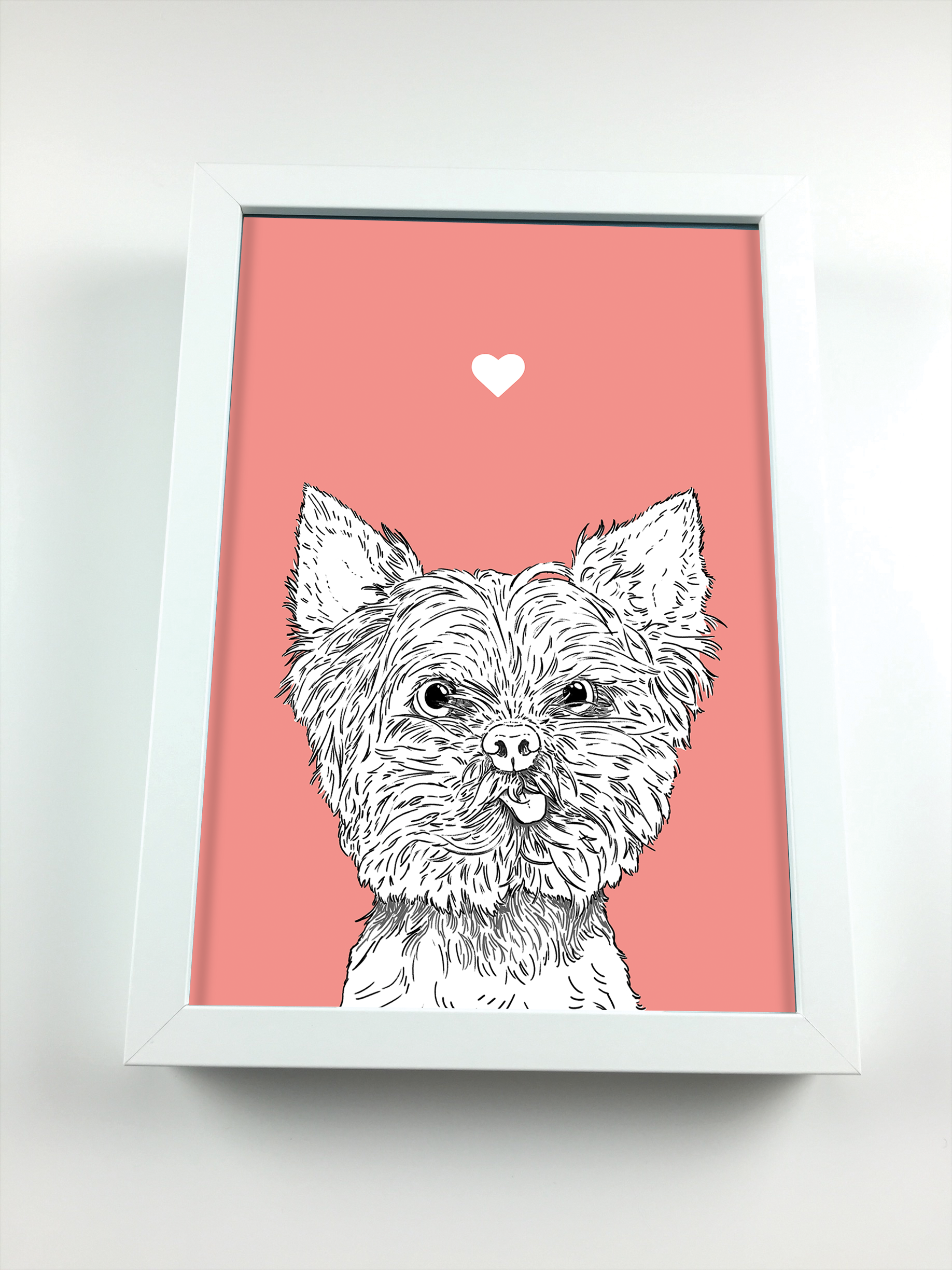 Yorkshire Terrier A4 Print