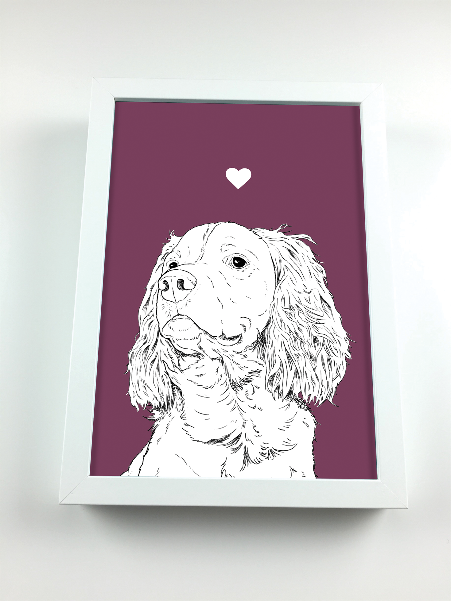 Springer Spaniel A4 Print