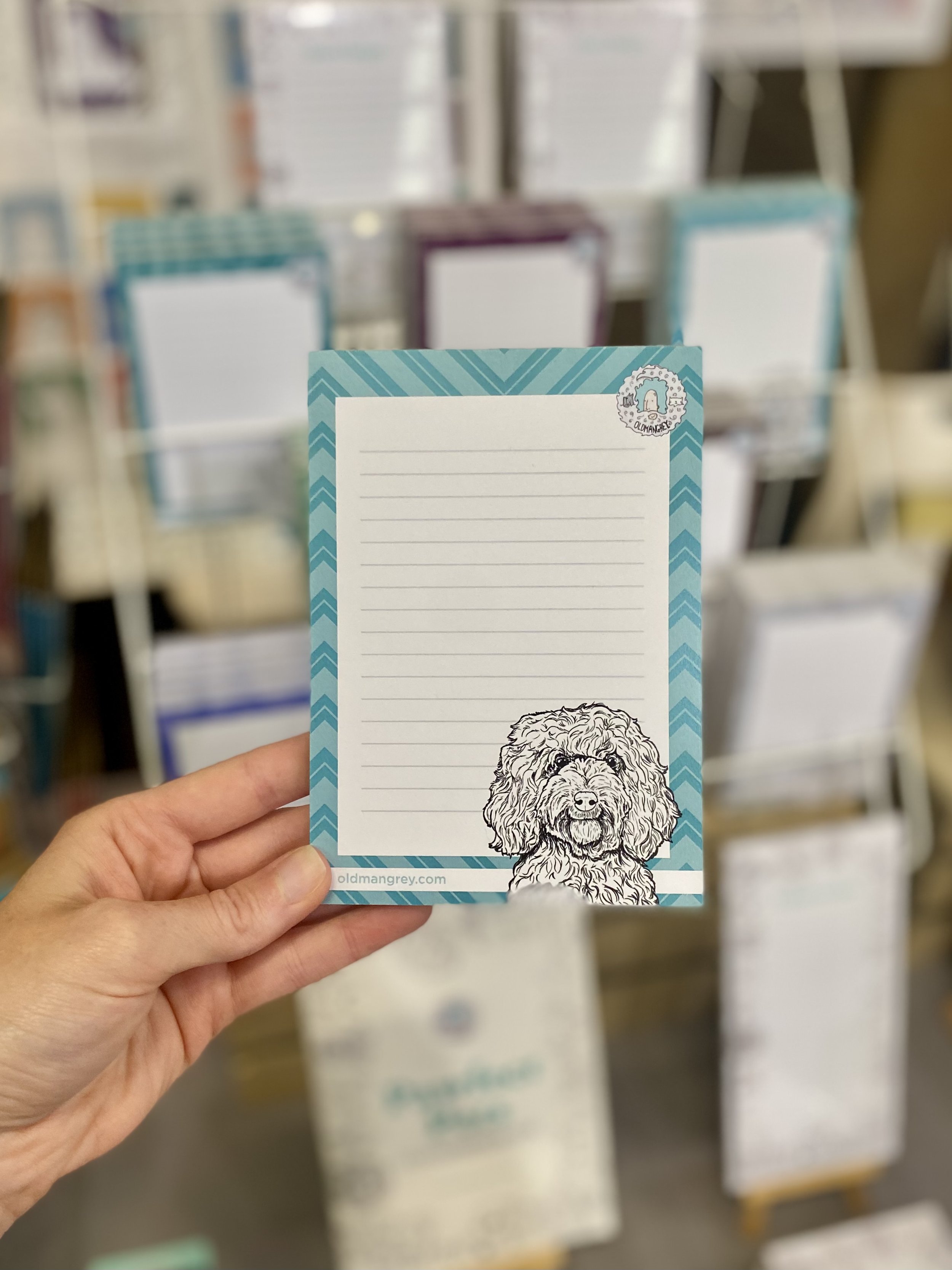 Cockapoo Dog A6 Memo Pad