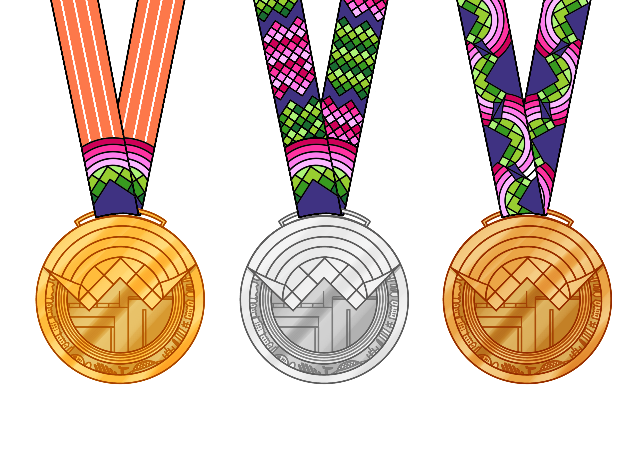 Medal Design Examples World Athletics Indoor Championships 2024 Medal Design — Oldmangrey.com