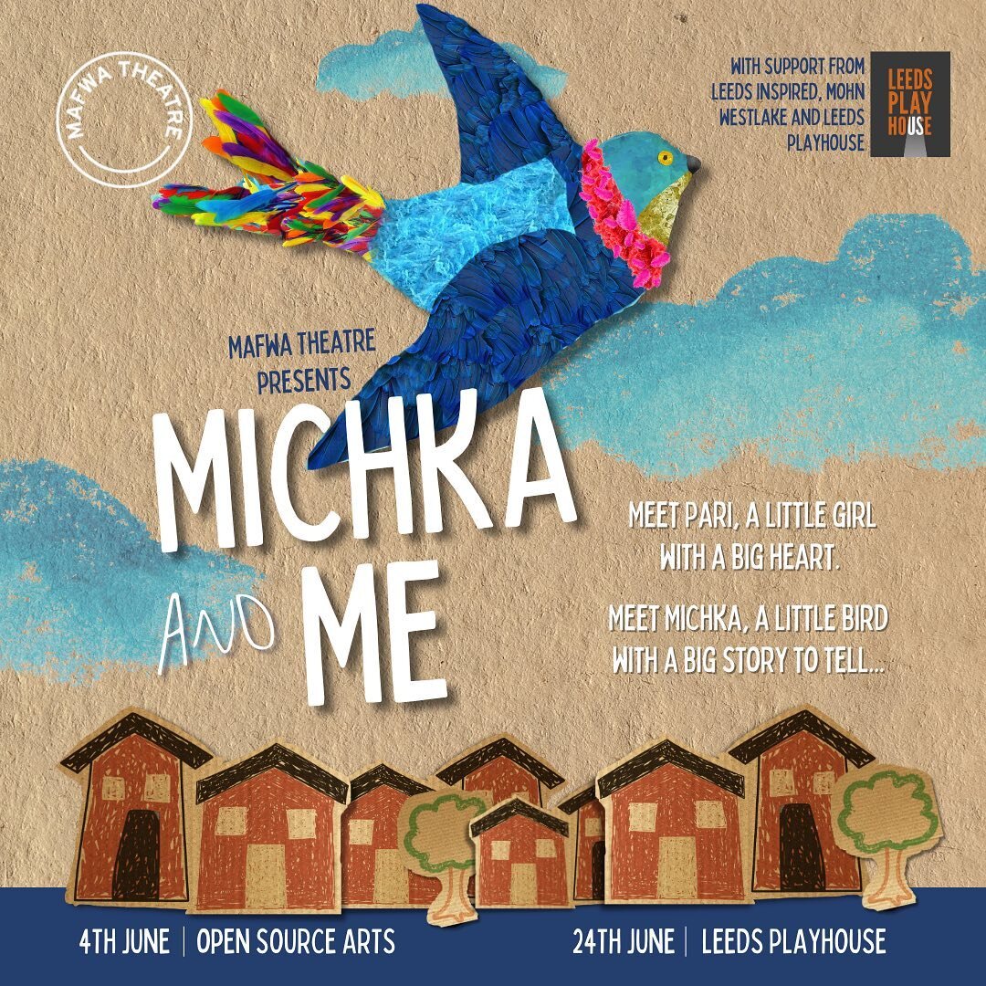 🌟We&rsquo;re buzzing to announce our upcoming puppet show &lsquo;Michka and Me&rsquo;🌟
 
&ldquo;Would you like to hear a story of when I met a special bird?
 Meet Pari, a little girl with a big heart.
Meet Michka, a little bird with a big story to 