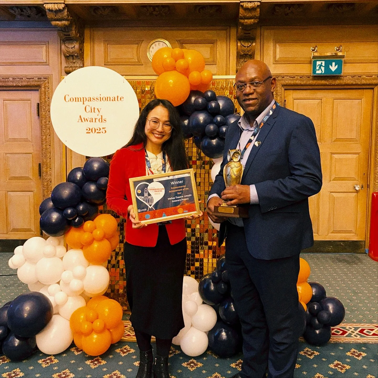 We&rsquo;re over the moon to share that Lincoln Greeners has won Environmental Achievement of the Year at the Leeds Compassionate City Awards 2025! 🧡🦉

It was wonderful to be in a room full of people and projects making Leeds a more welcoming, comp