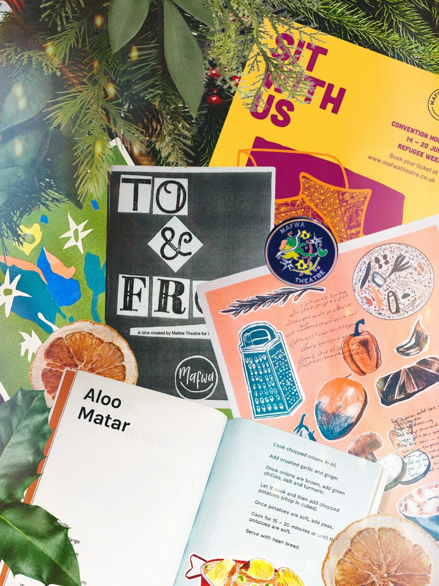 A little look at the at some of the things our community has created together ✨

Every print, zine and keepsake in our shop holds a story, and every purchase helps us continue to offer free creative sessions, travel support, childcare and a warm welc