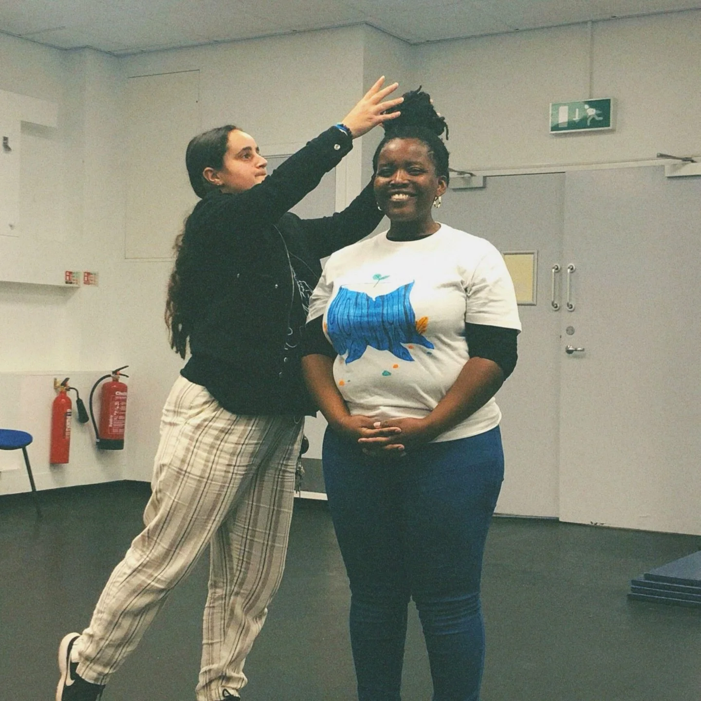 🎭A few moments from our Communication &amp; Creativity workshops over the past few weeks.

These sessions have been a space to play, talk, move and share stories together. We&rsquo;ve been thinking a lot about family life, celebrations people have g