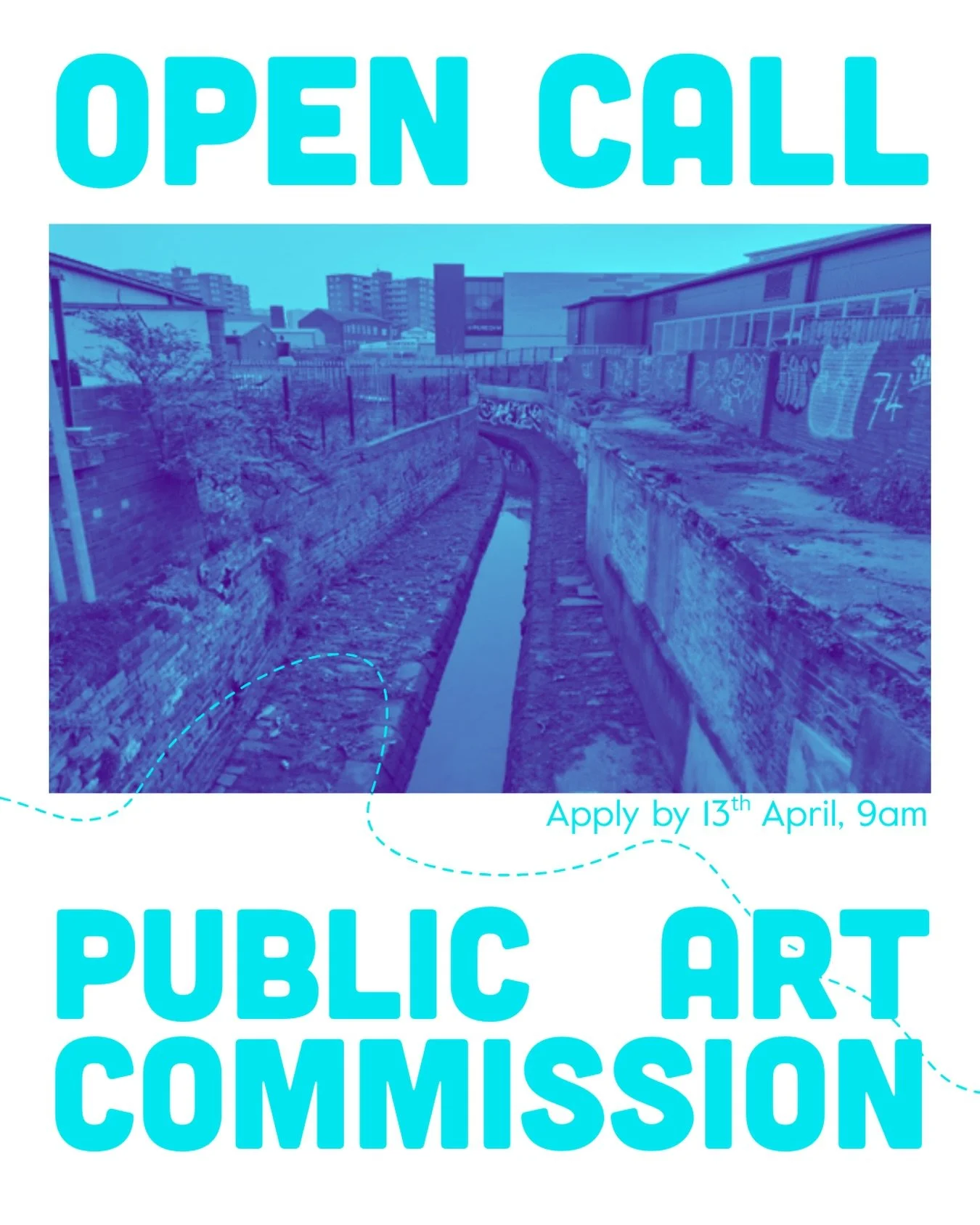 🥁OPEN CALL: Sheepscar Beck Artist Commission

We&rsquo;re looking for an artist to develop a new site-responsive public artwork for Sheepscar Beck in Mabgate, Leeds.

Working in partnership with Leeds City Council&rsquo;s Flood Alleviation Team, and