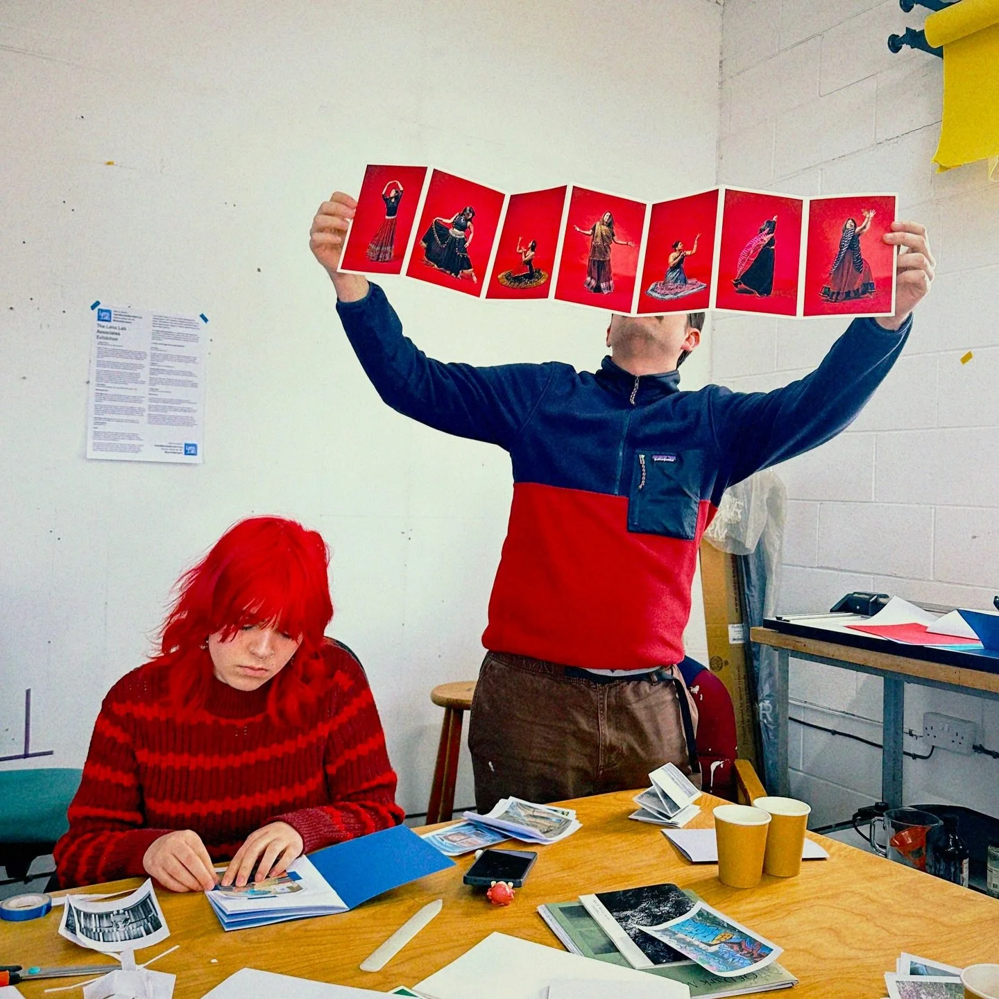 📸Another recap of a recent Art Club session, from Blerina&rsquo;s pov: 

&ldquo;We visited the Lens Lab studios where Jonathan and Wes introduced us to different styles of zine photography. Some people had a bit of experience, but for me it was all 