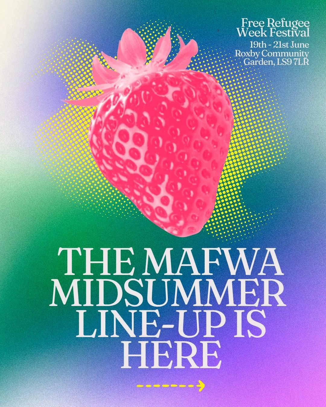 The Mafwa Midsummer line-up is here 🌞

In just a few weeks, we&rsquo;ll be gathering in the garden for three days of performances, music, workshops, conversation, play, exhibitions, activities and celebration.

Here's a first look at what's unfoldin